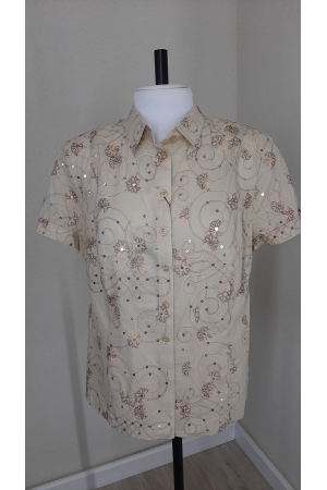 Блузка с коротким рукавом 076_1 Блузка с коротким рукавом 076_1